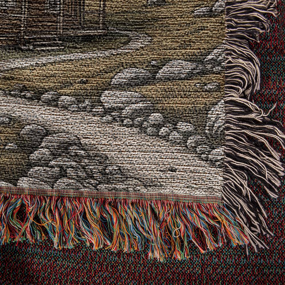 "As for me and my House" - Joshua 24:15 Woven blanket