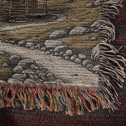 "As for me and my House" - Joshua 24:15 Woven blanket